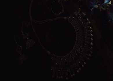 A Slow Motion Shot of Indian Wedding Jewellery in India