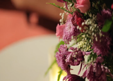 A Slow Motion Shot of an Indian Wedding Venue Decoration in India