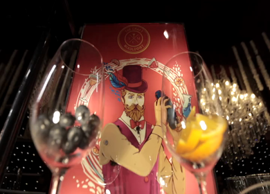 A Slow Motion Shot of an Indian Wedding Venue Decoration in India