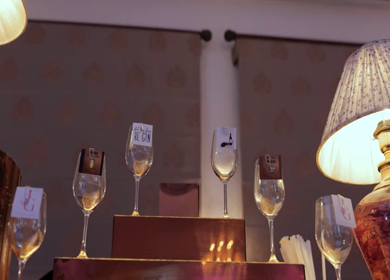 A Slow Motion Shot of an Indian Wedding Venue Decoration in India