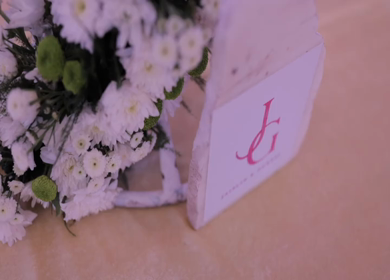 A Slow Motion Shot of an Indian Wedding Venue Decoration in India