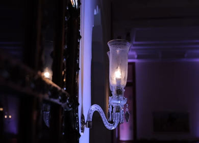 A Slow Motion Shot of an Indian Wedding Venue Decoration in India