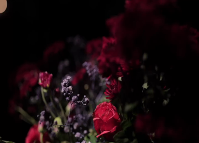 A Slow Motion Shot of an Indian Wedding Venue Decoration in India