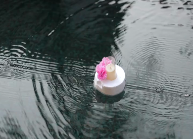 A Slow Motion Shot of an Indian Wedding Venue Decoration in India