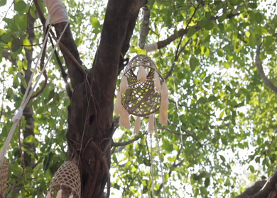A Slow Motion Shot of an Indian Wedding Venue Decoration in India