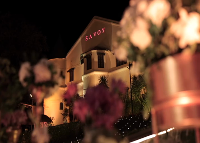 The Savoy, Mussoorie - 5th January 2025 : A Slow Motion Shot of an Indian Wedding Venue Decoration in India