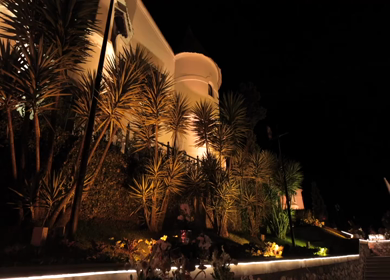 The Savoy, Mussoorie - 5th January 2025 : A Slow Motion Shot of an Indian Wedding Venue Decoration in India