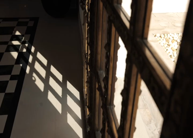 A Slow Motion Shot of an Indian Wedding Venue Decoration in India