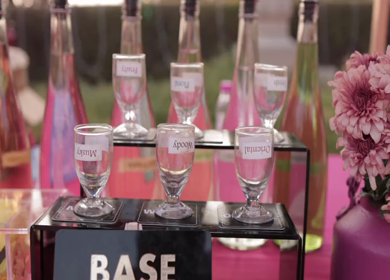 5th February 2025: A Slow Motion Shot of a Perfume Counter at an Indian Wedding Venue in India