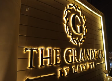 The Grandeur by Lavanya,New Delhi - 5th February 2025: A Slow Motion Shot of an Indian Wedding Venue Decoration in India