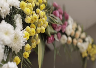 A Slow Motion Shot of an Indian Wedding Venue Decoration in India