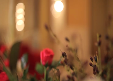 A Slow Motion Shot of an Indian Wedding Decoration in India