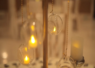 A Slow Motion Shot of an Indian Wedding Decoration in India