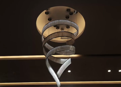 A Slow Motion Shot of an Indian Wedding Venue Decoration in India