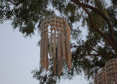 A Slow Motion Shot of an Indian Wedding Venue Decoration in India