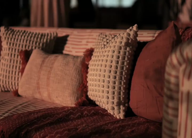 A Slow Motion Shot of an Indian Wedding Venue Decoration in India