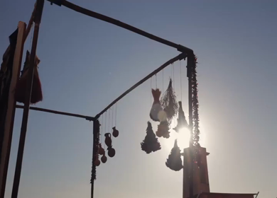 A Slow Motion Shot of an Indian Wedding Venue Decoration in India