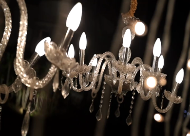 A Slow Motion Shot of an Indian Wedding Decoration in India