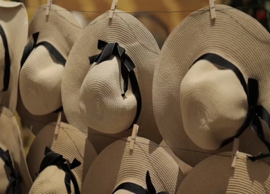 A Slow Motion Shot of an Indian Wedding Venue Decoration in India