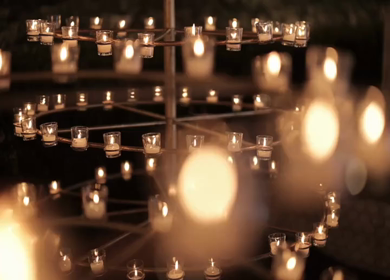 A Slow Motion Shot of an Indian Wedding Venue Decoration in India