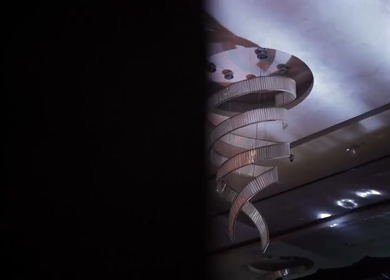 A Slow Motion Shot of an Indian Wedding Venue Decoration in India