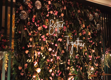 A Slow Motion Shot of an Indian Wedding Decoration in India