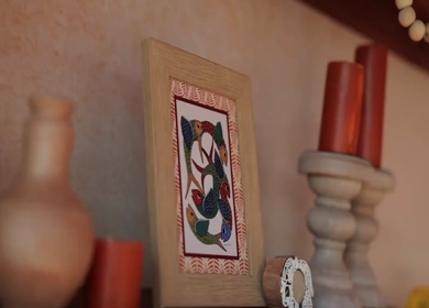 A Slow Motion Shot of an Indian Wedding Venue Decoration in India