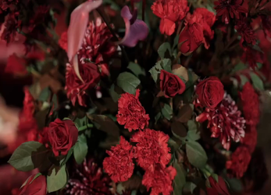 A Slow Motion Shot of an Indian Wedding Venue Decoration in India