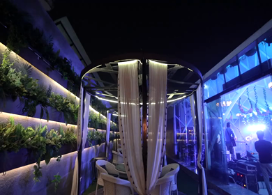 9th February, 2024 : A Slow Motion Shot of an Indian Wedding Decoration