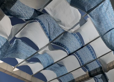 A Slow Motion Shot of an Indian Wedding Venue Decoration in India