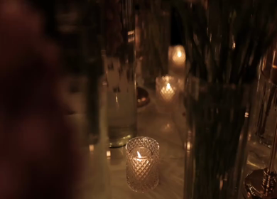 A Slow Motion Shot of an Indian Wedding Venue Decoration in India