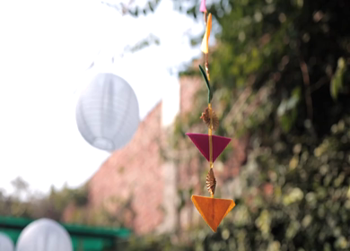A Slow Motion Shot of an Indian Wedding Decoration in India