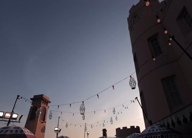 A Slow Motion Shot of an Indian Wedding Venue Decoration in India