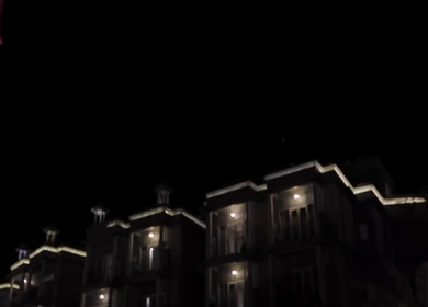 A Slow Motion Shot of an Indian Wedding Venue Decoration in India