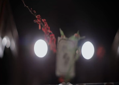 5th January 2025 : A Slow Motion Shot of an Indian Wedding Venue Decoration in India