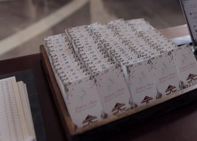 5th January 2025 : A Slow Motion Shot of an Indian Wedding Venue Decoration in India