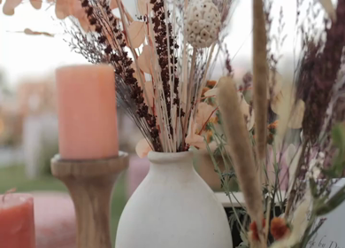 5th January 2025 : A Slow Motion Shot of an Indian Wedding Venue Decoration in India