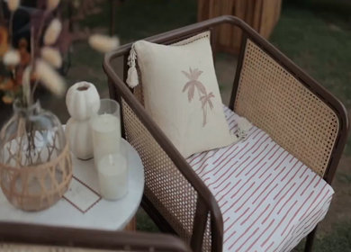 5th January 2025 : A Slow Motion Shot of an Indian Wedding Venue Decoration in India