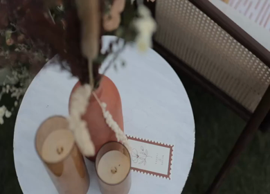 5th January 2025 : A Slow Motion Shot of an Indian Wedding Venue Decoration in India