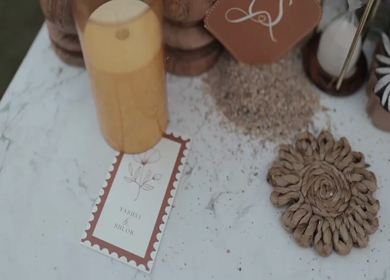 5th January 2025 : A Slow Motion Shot of an Indian Wedding Venue Decoration in India