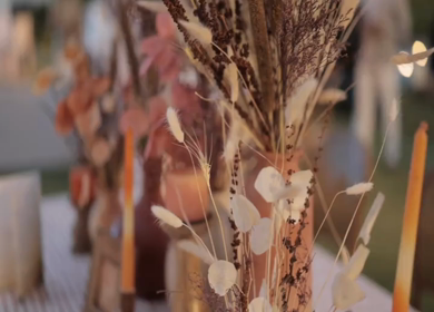 5th January 2025 : A Slow Motion Shot of an Indian Wedding Venue Decoration in India