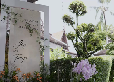 5th January 2025 : A Slow Motion Shot of an Indian Wedding Venue Decoration in India