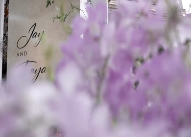 5th January 2025 : A Slow Motion Shot of an Indian Wedding Venue Decoration in India