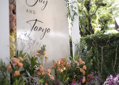 5th January 2025 : A Slow Motion Shot of an Indian Wedding Venue Decoration in India