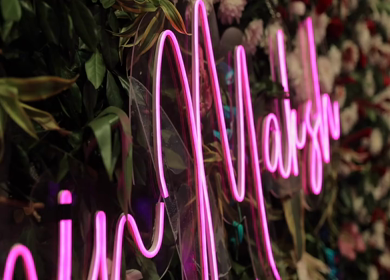A Slow Motion Shot of an Indian Wedding Decoration in India