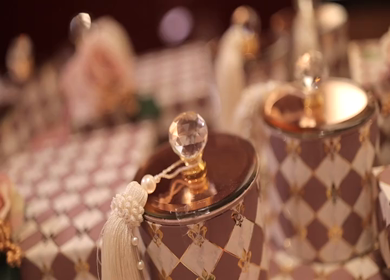 A Slow Motion Shot of an Indian Wedding Decoration in India
