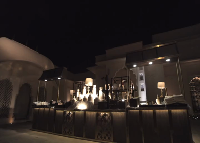 A Slow Motion Shot of an Indian Wedding Decoration in India