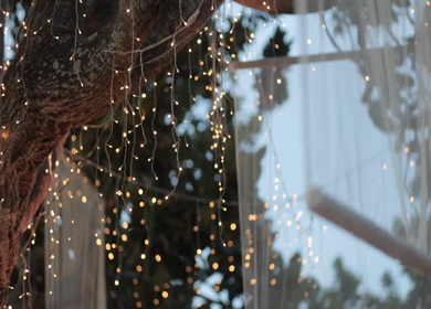 A Slow Motion Shot of an Indian Wedding Venue Decoration in India