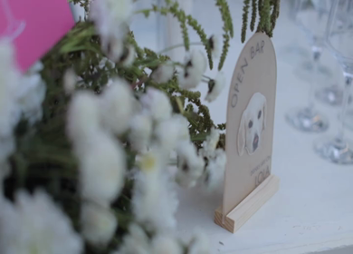 9th February, 2024 : A Slow Motion Shot of an Indian Wedding Venue Decoration in India