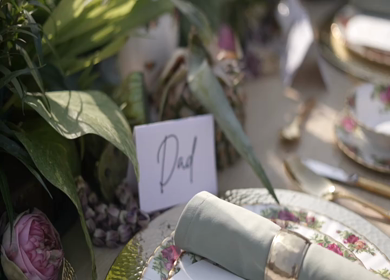 A Slow Motion Shot of an Indian Wedding Venue Decoration in India